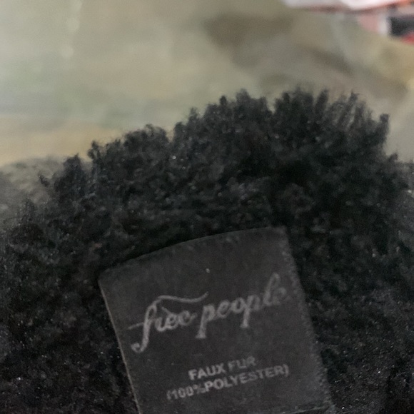 FREE PEOPLE BLACK VELVET ‘Butterfly Effect’ MULE Shoe - Picture 9 of 15